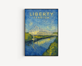 Swansea City AFC Liberty Stadium Poster