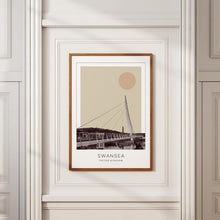 Swansea Poster Print, Swansea Travel Poster, Swansea Minimalistic Wall Art, Swansea, United Kingdom 1868249464