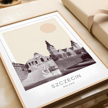 Szczecin Poster Print, Szczecin Travel Poster, Szczecin Minimalistic Wall Art, Szczecin, Poland 1882437287