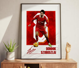 Szoboszlai Poster Liverpool Football Poster Gift, Soccer Fan Wall Art 4392479696