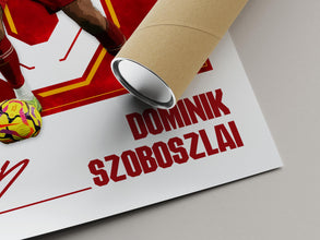 Szoboszlai Poster Liverpool Football Poster Gift, Soccer Fan Wall Art 4392479696