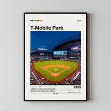 T-Mobile Park Poster, Seattle Mariners Poster Print, MLB Stadium Poster, Baseball Fan Gift Print