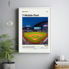 T-Mobile Park Poster, Seattle Mariners Poster Print, MLB Stadium Poster, Baseball Fan Gift Print