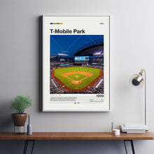 T-Mobile Park Poster, Seattle Mariners Poster Print, MLB Stadium Poster, Baseball Fan Gift Print