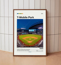 T-Mobile Park Poster, Seattle Mariners Poster Print, MLB Stadium Poster, Baseball Fan Gift Print