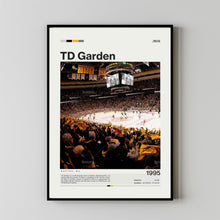TD Garden Poster, Boston Bruins Poster Print, NHL Arena Poster, Hockey Fan Gift Print