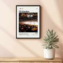 TD Garden Poster, Boston Bruins Poster Print, NHL Arena Poster, Hockey Fan Gift Print