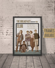 THE BREAKFAST CLUB Movie Poster    Alternative Movie Quote Art Print  80s 90s Film Posters Gift For Her Gift For Him Christmas Gift 557165808