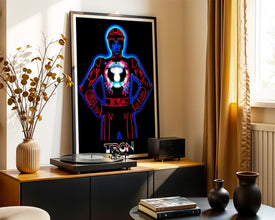 TRON Japanese Movie Poster 1980s Sci-Fi Cult Film (Printable Digital Download) 759988214