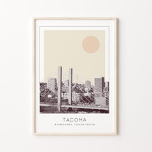 Tacoma Poster Print, Tacoma Travel Poster, Tacoma Minimalistic Wall Art, Tacoma, Washington, United States 1868246594
