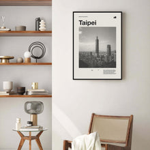 Taipei Art Print  Kyoto Poster  Taipei Wall Art  Mid Century Poster  Travel Print Art  Taiwan  Vintage Poster 1586289315
