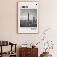 Taipei Art Print  Kyoto Poster  Taipei Wall Art  Mid Century Poster  Travel Print Art  Taiwan  Vintage Poster 1586289315