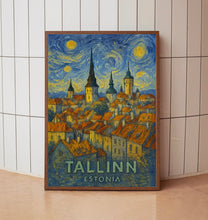 Tallinn Estonia Travel Poster Wall Art, Tallinn Estonia Travel Poster, Europe Travel Poster, Tallinn Estonia Poster, Traveler Gift