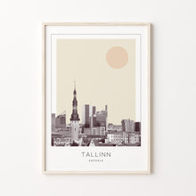 Tallinn Poster Print, Tallinn Travel Poster, Tallinn Minimalistic Wall Art, Tallinn, Estonia 1868247860