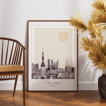Tallinn Poster Print, Tallinn Travel Poster, Tallinn Minimalistic Wall Art, Tallinn, Estonia 1868247860