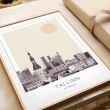 Tallinn Poster Print, Tallinn Travel Poster, Tallinn Minimalistic Wall Art, Tallinn, Estonia 1868247860