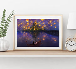 Tangled Movie Poster, HD Wall Art Canvas Painting For Home Decor 1730043320