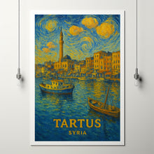 Tartus Print, Tartus Photo Poster, Tartus Travel Wall Art, Tartus Map Print, Tartus Van Gogh Style Print, Tartus Wall Décor, Syria