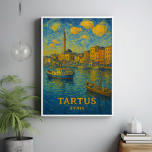 Tartus Print, Tartus Photo Poster, Tartus Travel Wall Art, Tartus Map Print, Tartus Van Gogh Style Print, Tartus Wall Décor, Syria