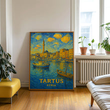 Tartus Print, Tartus Photo Poster, Tartus Travel Wall Art, Tartus Map Print, Tartus Van Gogh Style Print, Tartus Wall Décor, Syria