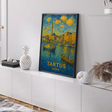 Tartus Print, Tartus Photo Poster, Tartus Travel Wall Art, Tartus Map Print, Tartus Van Gogh Style Print, Tartus Wall Décor, Syria