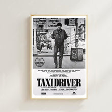 Taxi Driver Movie Poster (1976) - Canvas Art Print,Room decor,Wall Art,Poster Gift,Film Fan Collection 1591113989