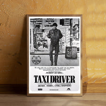 Taxi Driver Movie Poster (1976) - Canvas Art Print,Room decor,Wall Art,Poster Gift,Film Fan Collection 1591113989