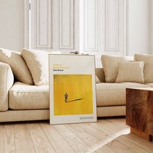 Taxi Driver print - Movie poster, retro, mid century modern, vintage art print, minimalist 1060715105