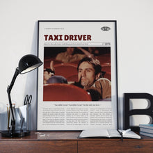 Taxi Driver, Martin Scorsese, Retro Movie Poster, Custom Movie Poster 4421170858