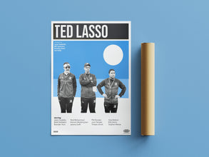 Ted Lasso Movie Poster, Minimalist TV Art Print 1413874402