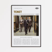Tenet, Christopher Nolan, Retro Movie Poster, Custom Movie Poster 4421170636