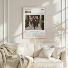 Tenet, Christopher Nolan, Retro Movie Poster, Custom Movie Poster 4421170636