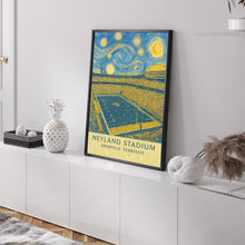 Tennessee Football  Neyland Stadium  Black and White  Poster