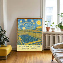 Tennessee Football  Neyland Stadium  Black and White  Poster