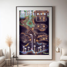 Terraria, Game Poster, Gaming Poster Gift, Minimalist Game Print, Gaming Wall Art, Canvas Poster 1860546604