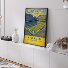 Texas A&M Football  Kyle Field  Black and White  Poster