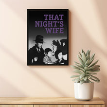 That Night's Wife 1930Poster Art Print Movie Posters Gift for Movie lovers
