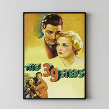 The 39 Steps 1935Poster Art Print Movie Posters Gift for Movie lovers 1