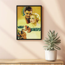 The 39 Steps 1935Poster Art Print Movie Posters Gift for Movie lovers 1