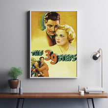The 39 Steps 1935Poster Art Print Movie Posters Gift for Movie lovers 1