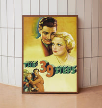 The 39 Steps 1935Poster Art Print Movie Posters Gift for Movie lovers 1