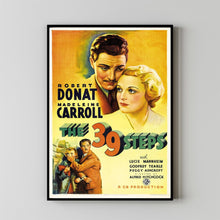 The 39 Steps 1935Poster Art Print Movie Posters Gift for Movie lovers 5