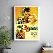 The 39 Steps 1935Poster Art Print Movie Posters Gift for Movie lovers 5