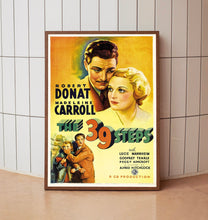 The 39 Steps 1935Poster Art Print Movie Posters Gift for Movie lovers 5