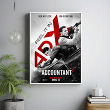 The Accountant² 2025 Poster Art Print Movie Posters TV Posters Gift for Movie lovers 2
