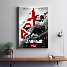 The Accountant² 2025 Poster Art Print Movie Posters TV Posters Gift for Movie lovers 2