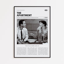 The Apartment, Billy Wilder, Retro Movie Poster, Custom Movie Poster Print 4421168896