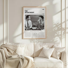 The Apartment, Billy Wilder, Retro Movie Poster, Custom Movie Poster Print 4421168896