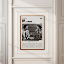 The Apartment, Billy Wilder, Retro Movie Poster, Custom Movie Poster Print 4421168896