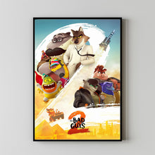 The Bad Guys 2 2025 Poster Art Print Movie Posters TV Posters Gift for Movie lovers 2